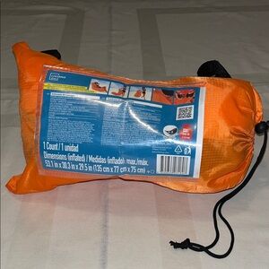 Libarno Inflatable Air Lounger Orange